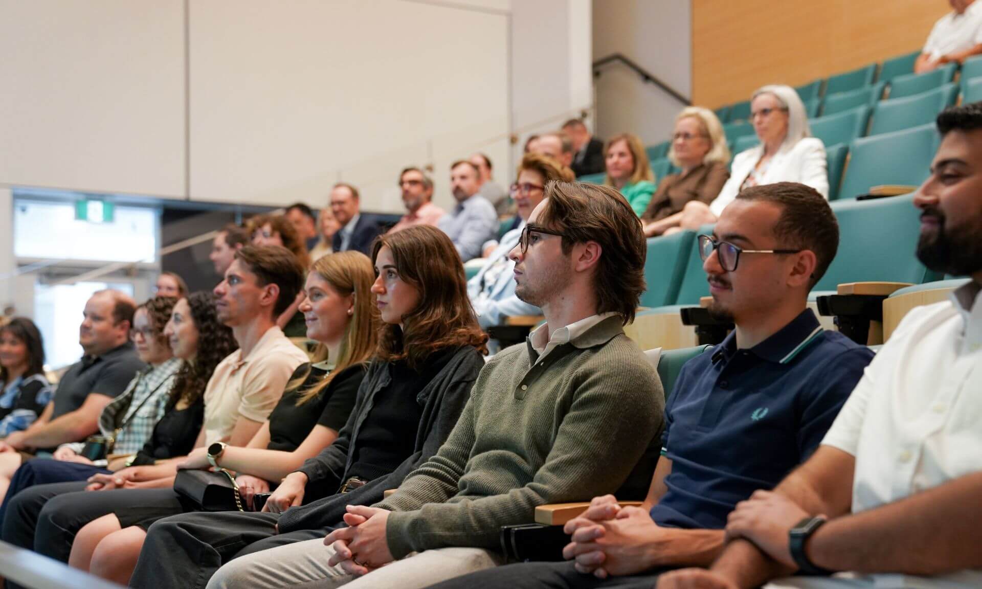 L'accueil des étudiants et étudiantes du campus délocalisé de l’UdeM dans les Laurentides, le 2 septembre, au pavillon de soins en santé mentale à l'Hôpital de Saint-Jérôme.