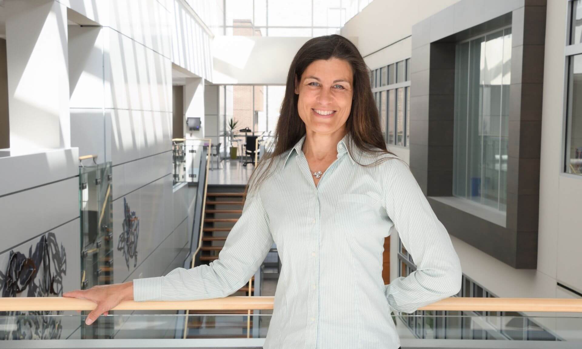 Morgane Schambourg, professor at the Faculty of Veterinary Medicine at Université de Montréal