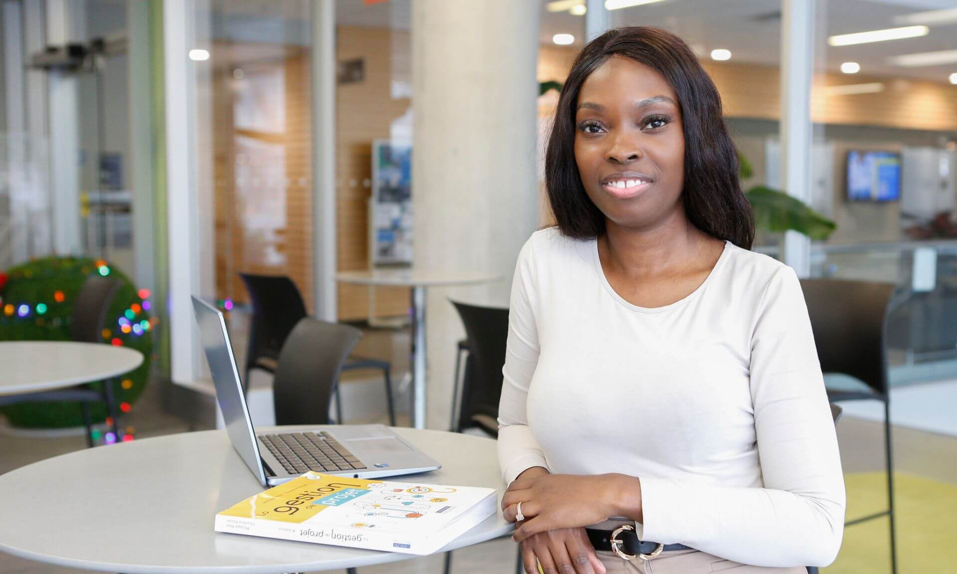 Atteinte d'anémie falciforme, Clara Lerebours est actuellement inscrite à son troisième certificat à l'UdeM.