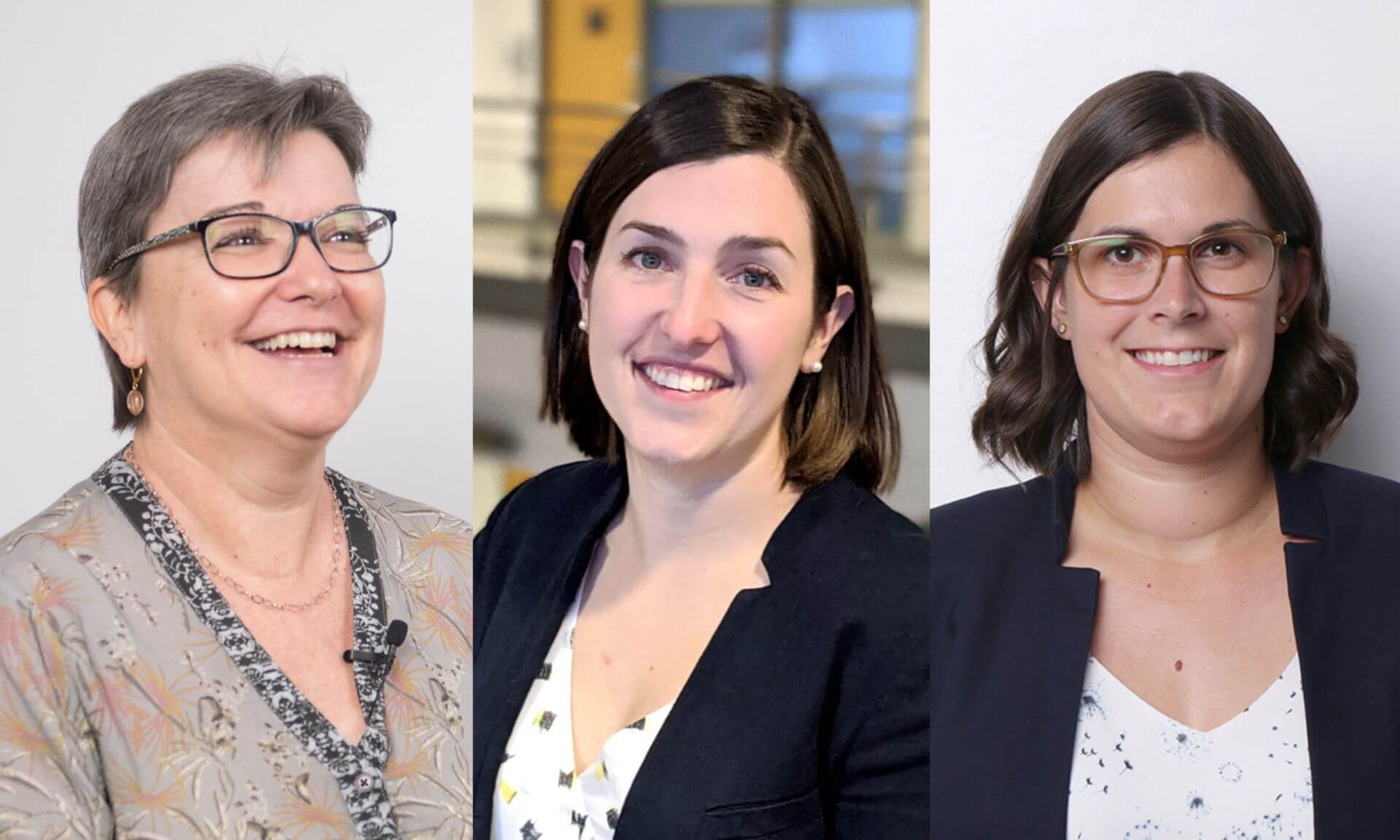 Marie Marquis, Maude Perreault et Véronique Gingras