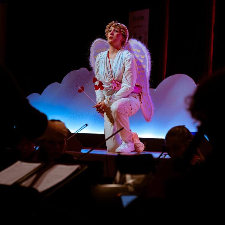 La répétition d'Orphée aux Enfers