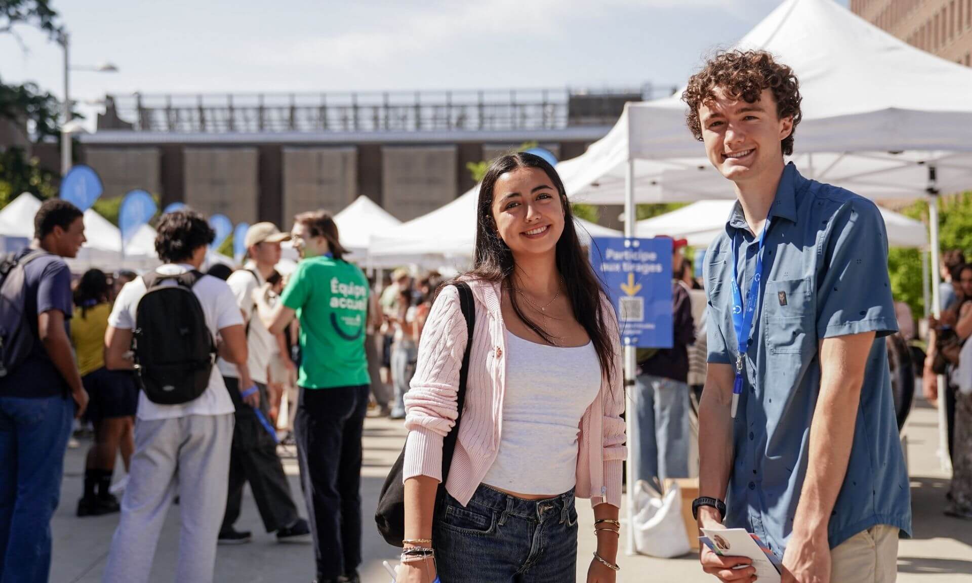 L'activité À la rencontre de l'UdeM à l'occasion de la semaine d'accueil des nouveaux étudiants et nouvelles étudiantes
