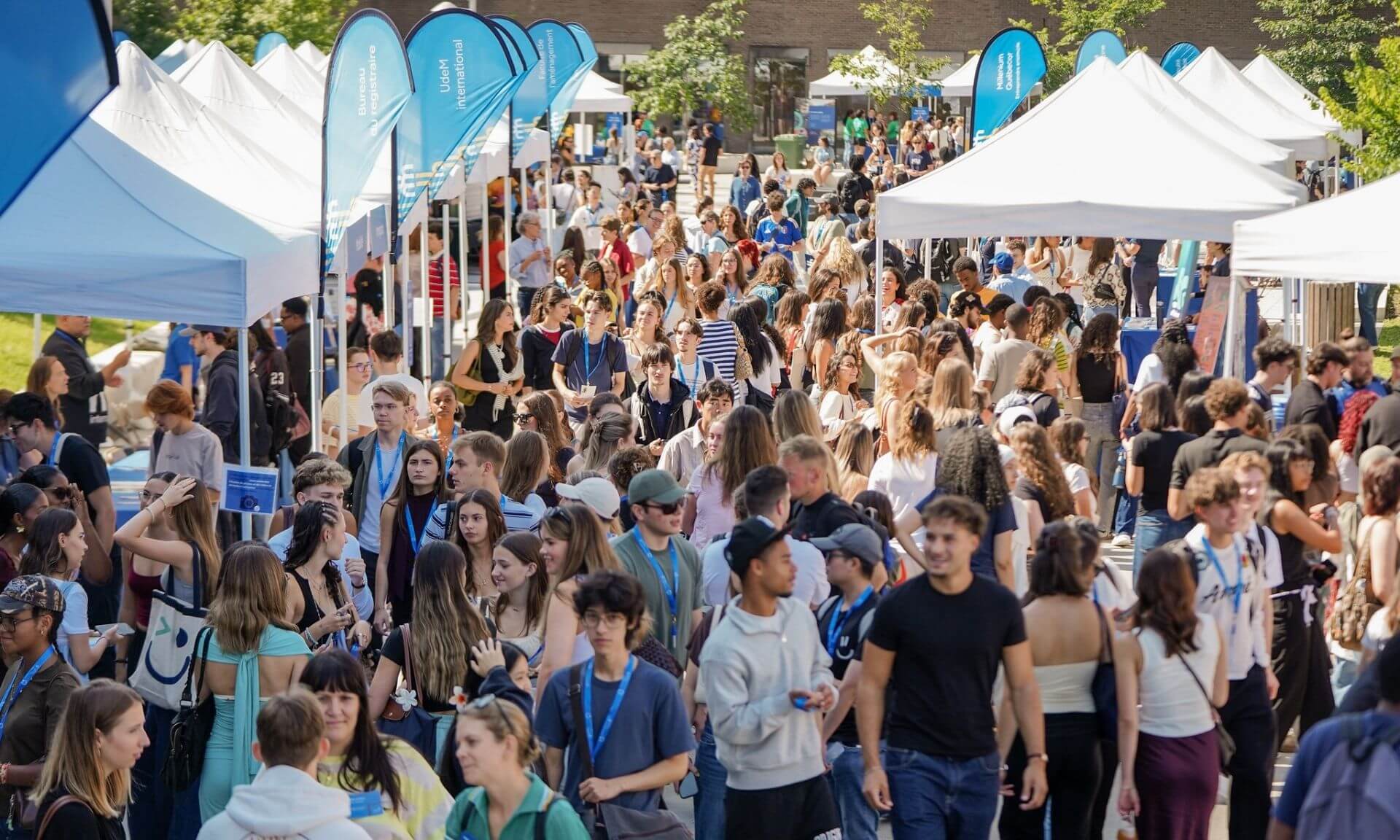 L'activité À la rencontre de l'UdeM à l'occasion de la semaine d'accueil des nouveaux étudiants et nouvelles étudiantes