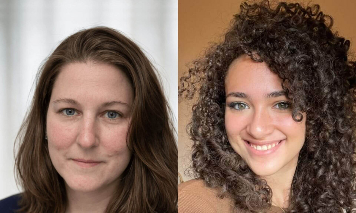 Catherine Léger, doctorante en psychopédagogie et andragogie, et Solène Roullier, étudiante à la maîtrise en bioéthique
