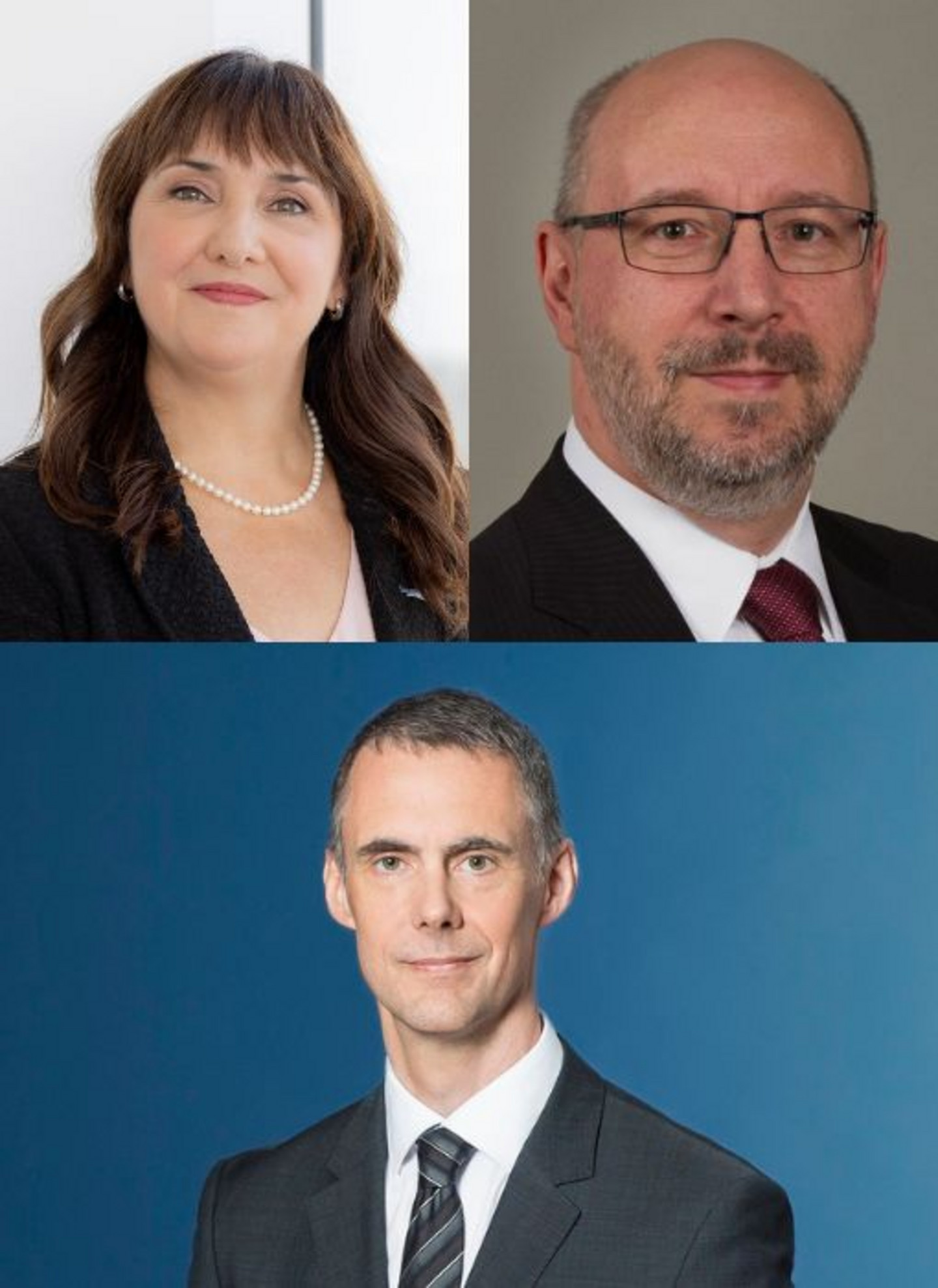 Isabelle Bonneau, Denis Fortin et Matthew Nowakowski