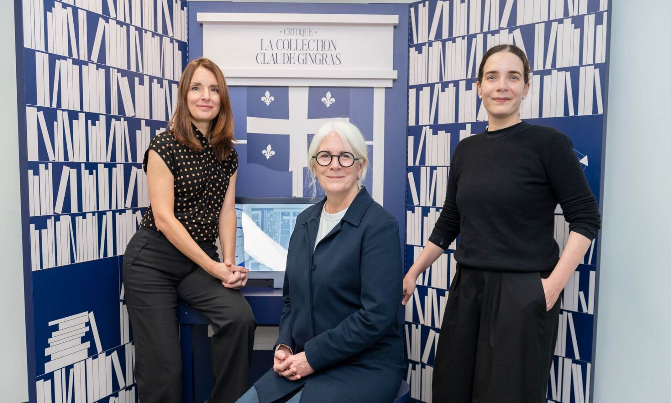 France Nadeau, Christiane Melancon et Morgane De Bellefeuille
