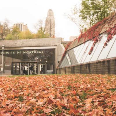 Le campus de l'Université de Montréal