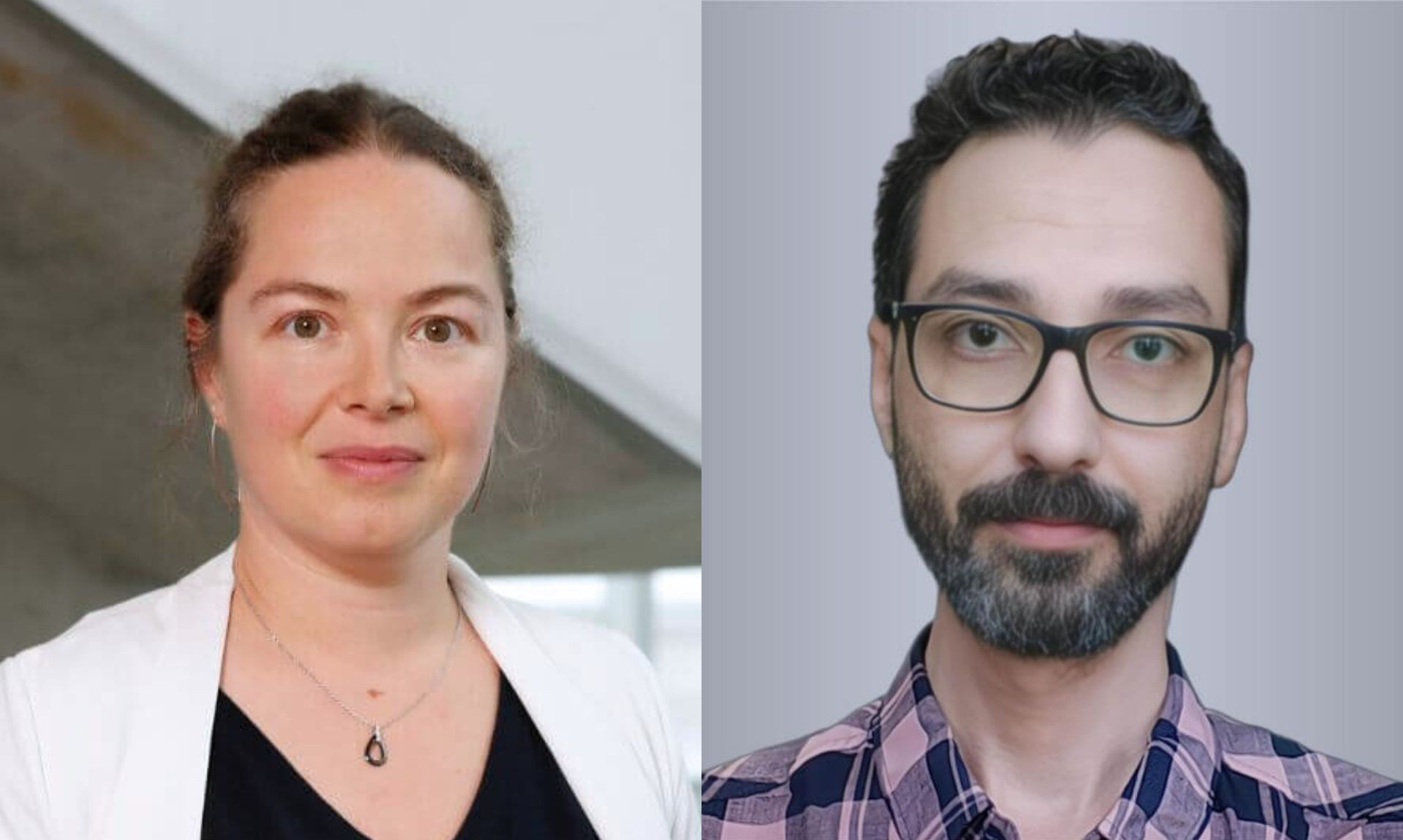 Hélène Lardé et Ahmad Albaaj