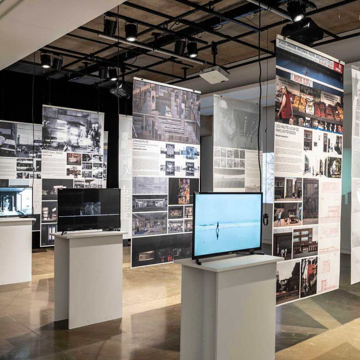 Exposition présentée à la Galerie de de l’UdeM lors de la 1re Triennale recherche-création.