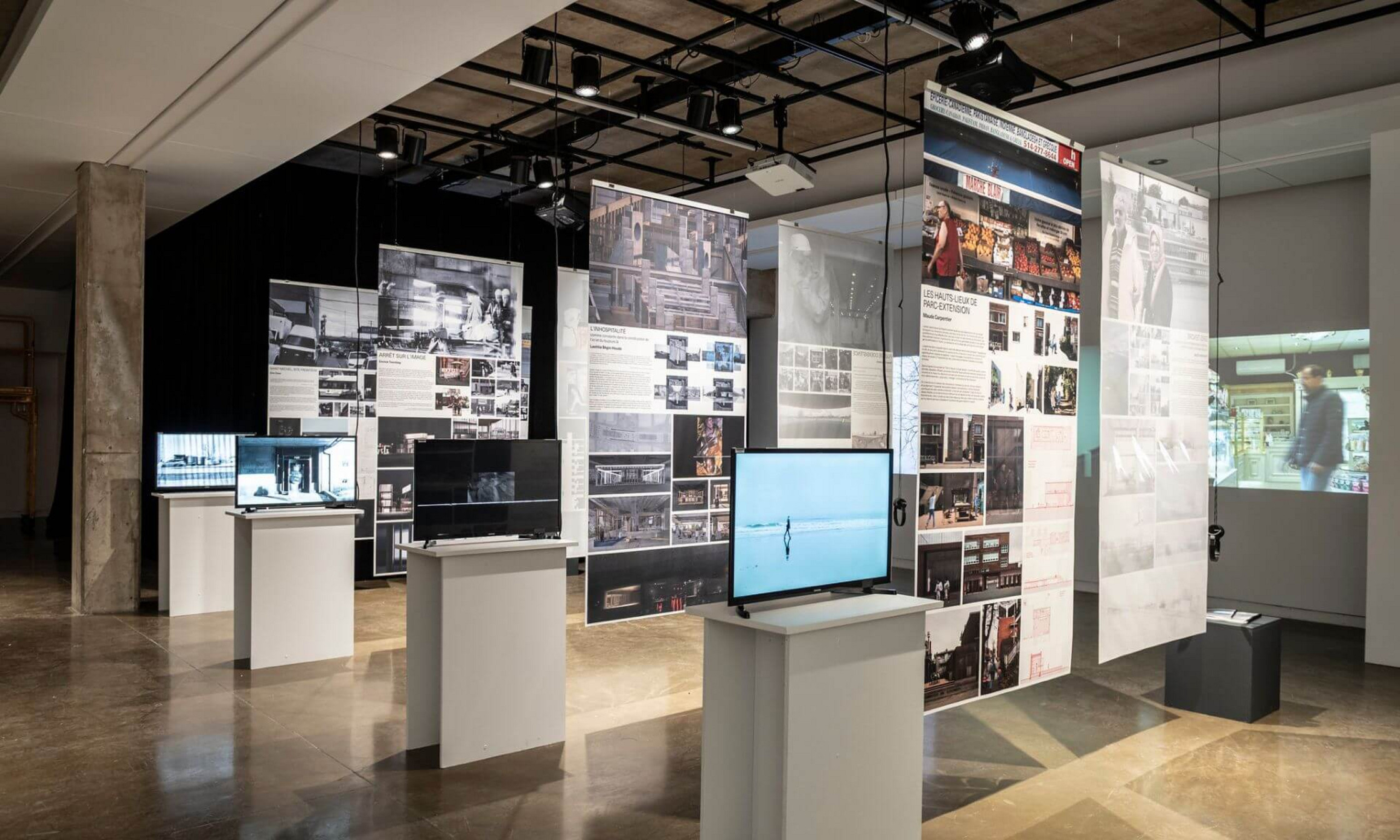 Exposition présentée à la Galerie de de l’UdeM lors de la 1re Triennale recherche-création.