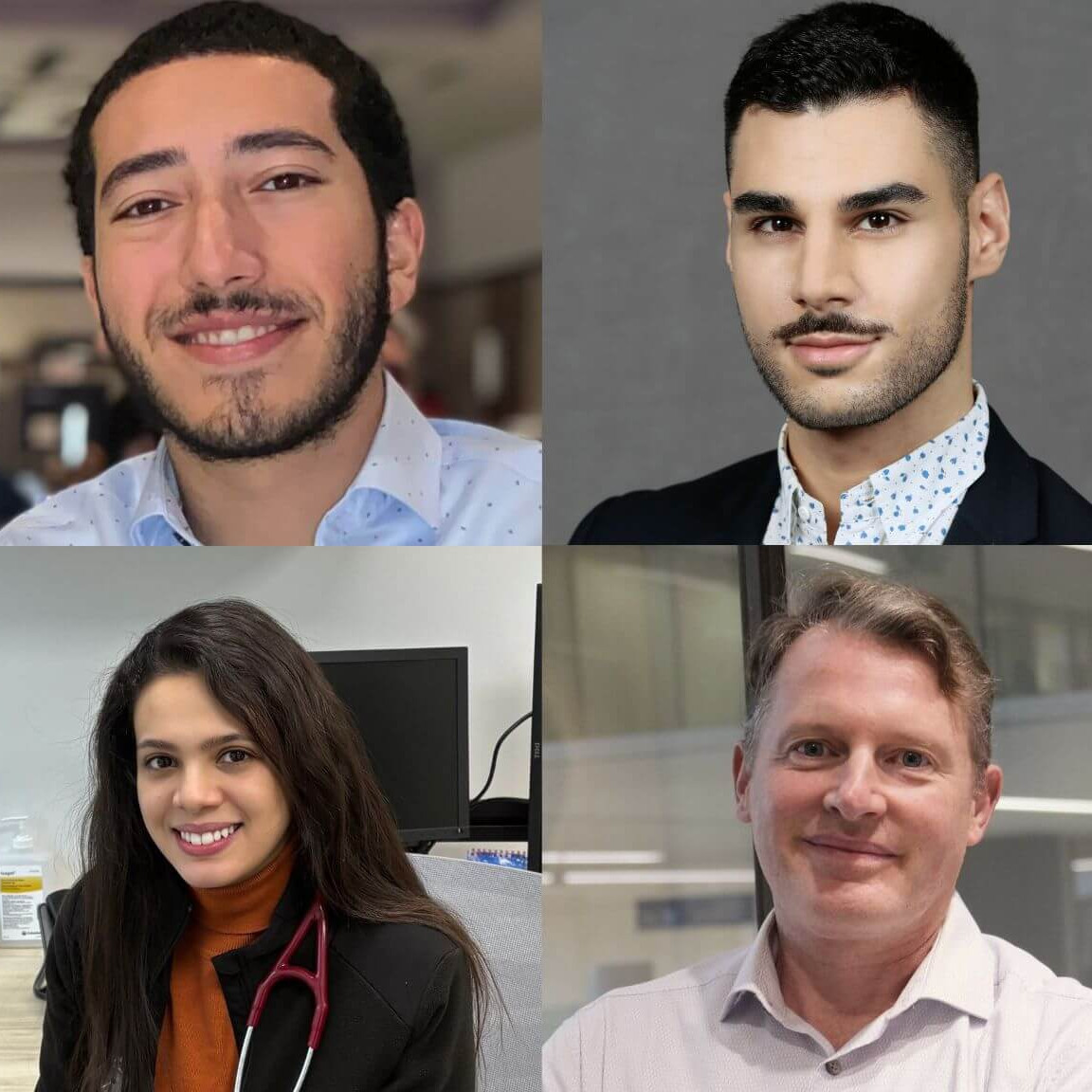 Othmane Zekraoui, Jad Awad, Laure Billa, Hidayat Ghomari-Tani, Antoine Payot et Paul Lespérance