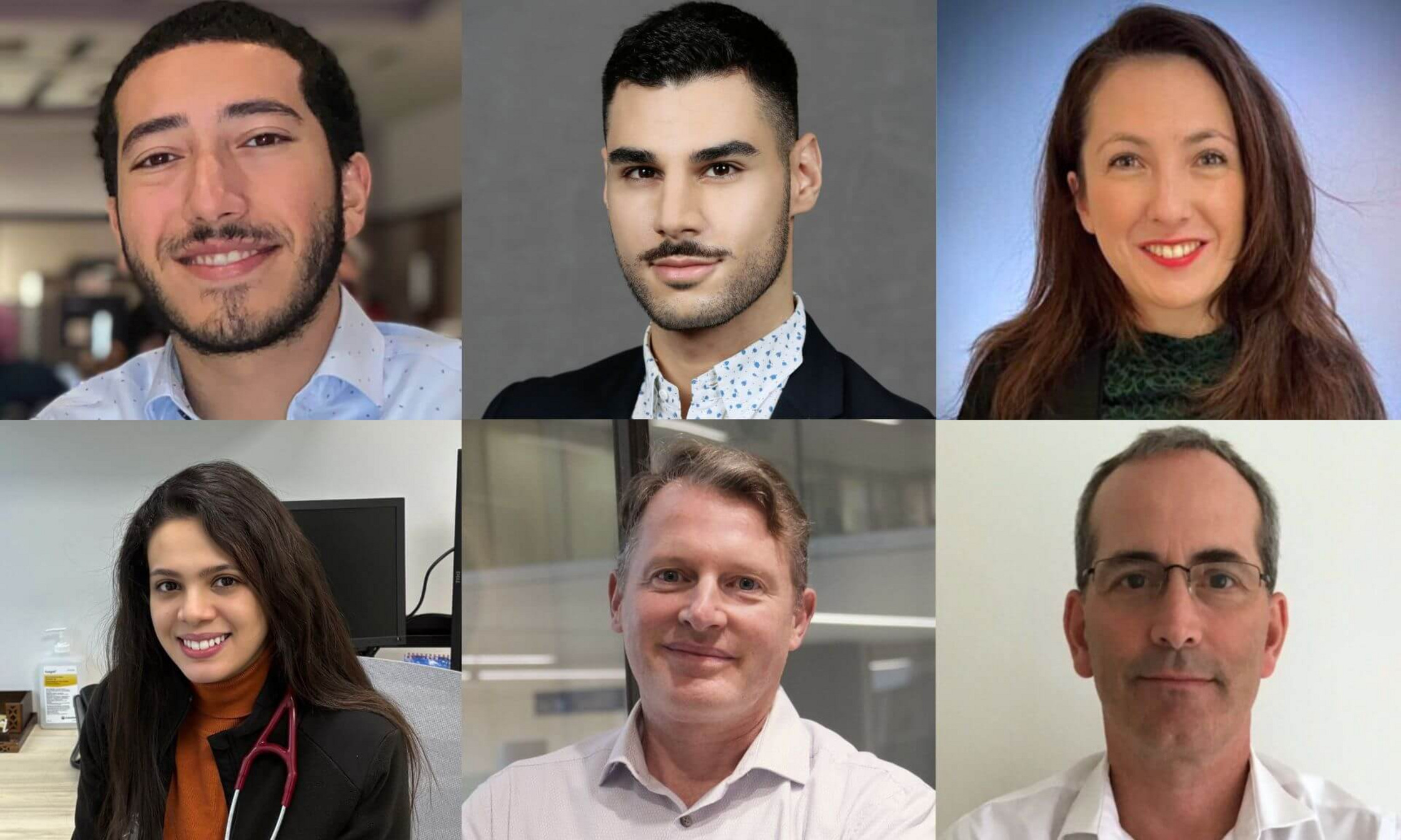 Othmane Zekraoui, Jad Awad, Laure Billa, Hidayat Ghomari-Tani, Antoine Payot et Paul Lespérance