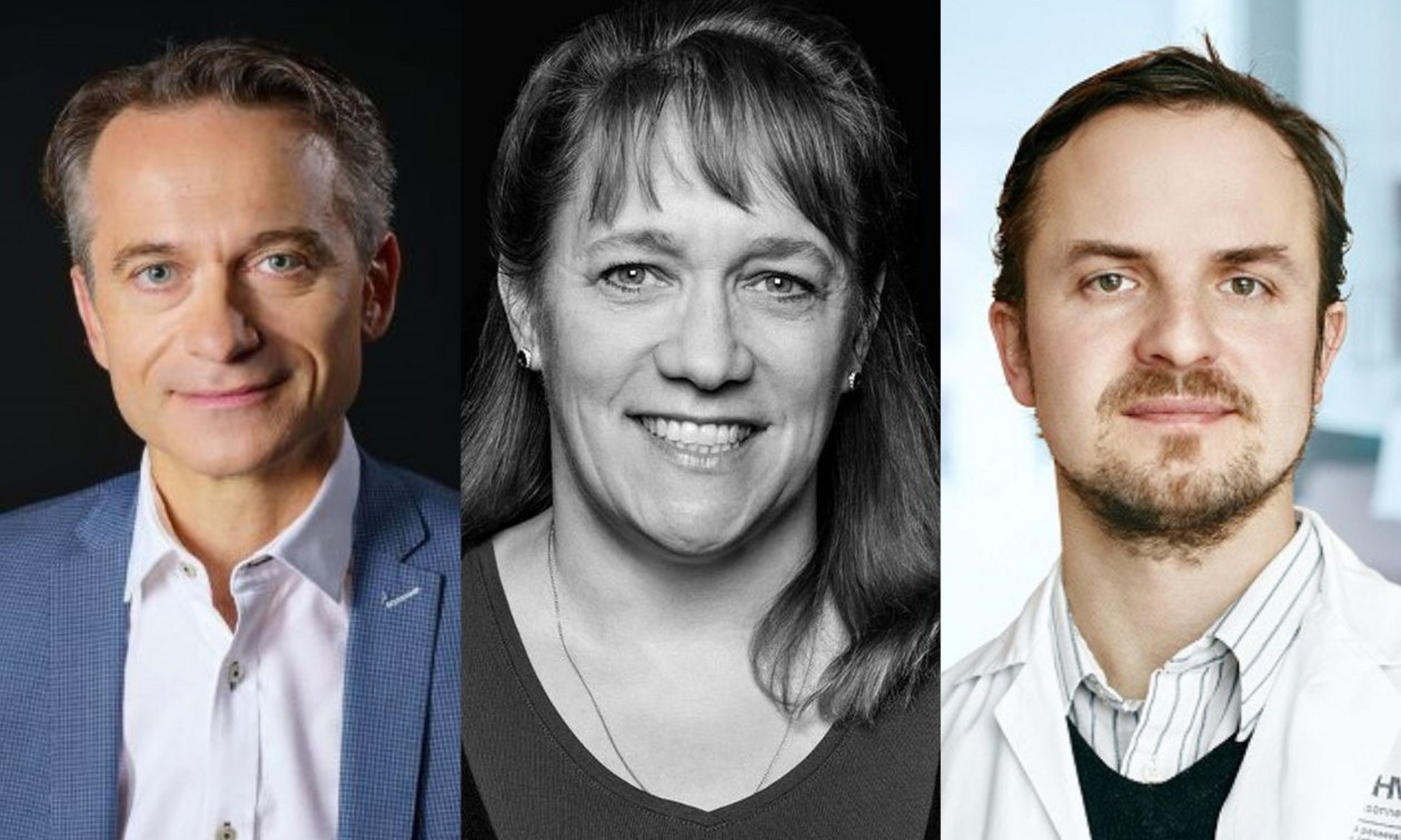 Louis Bherer, Katherine Borden et Mike Sapieha