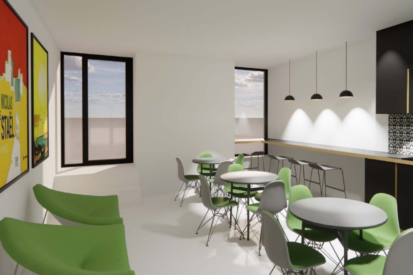 Une salle de repos