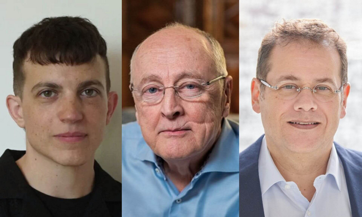 Les Drs Emmett Rabot, Laurent Mottron et Elie Haddad 