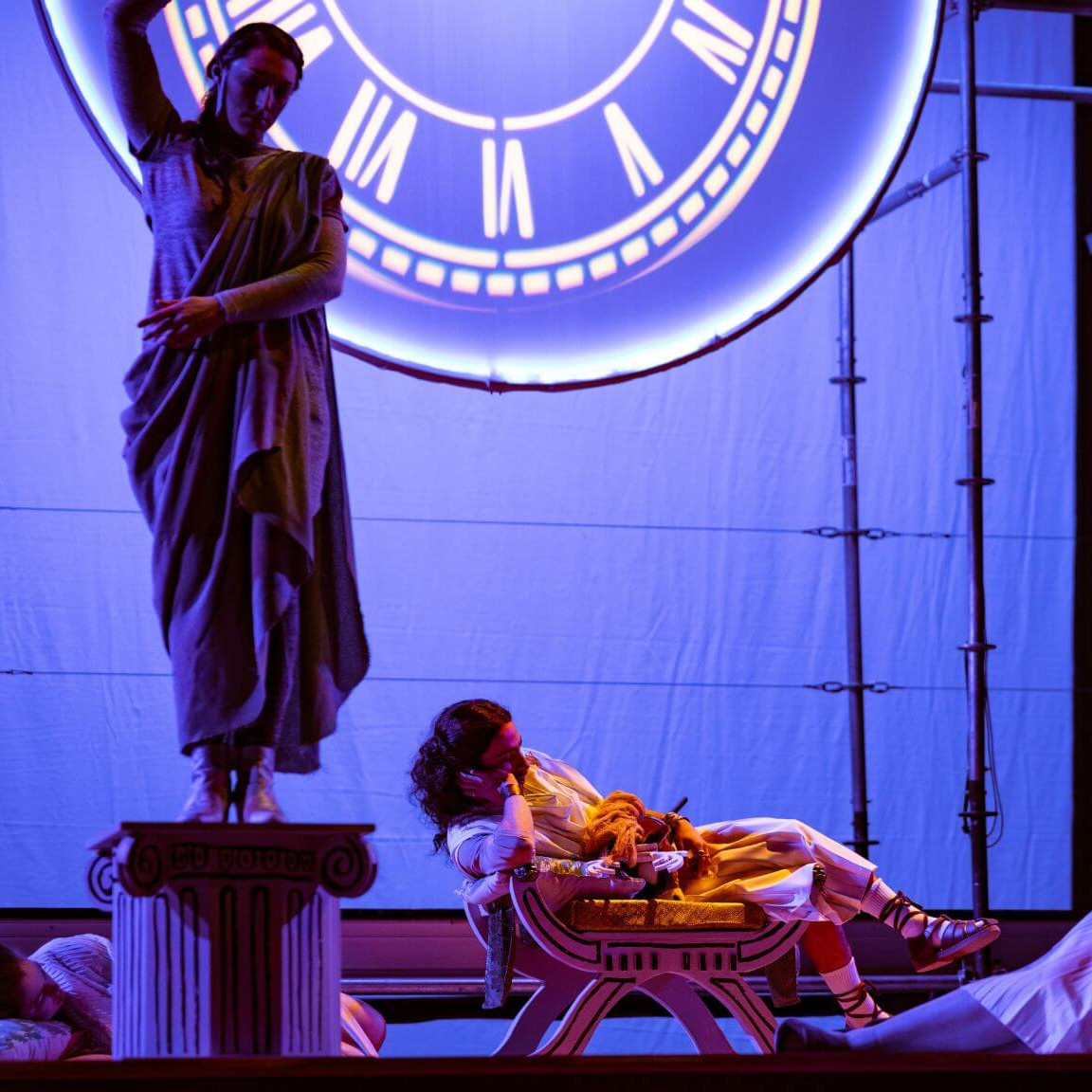 La répétition d'Orphée aux Enfers