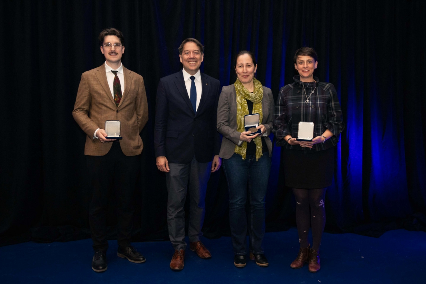 Mathieu Arsenault, Frédéric Bouchard, Christina Halperin et Violaine Jolivet