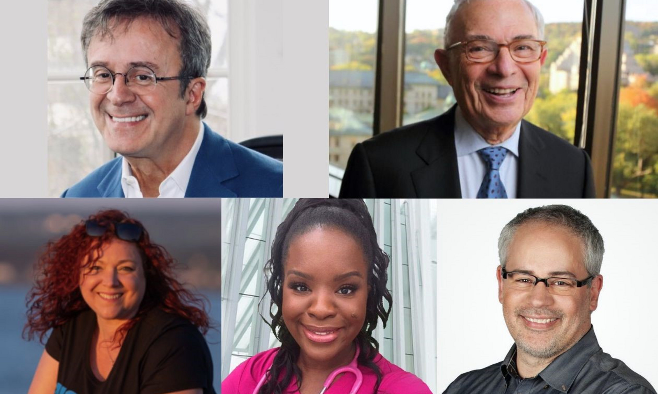 Stéphane Laporte, Irving Ludmer, Lyne Morissette, Stephanie Bumba et Martin Carli Stéphane Laporte, Irving Ludmer, Lyne Morissette, Stephanie Bumba et Martin Carli