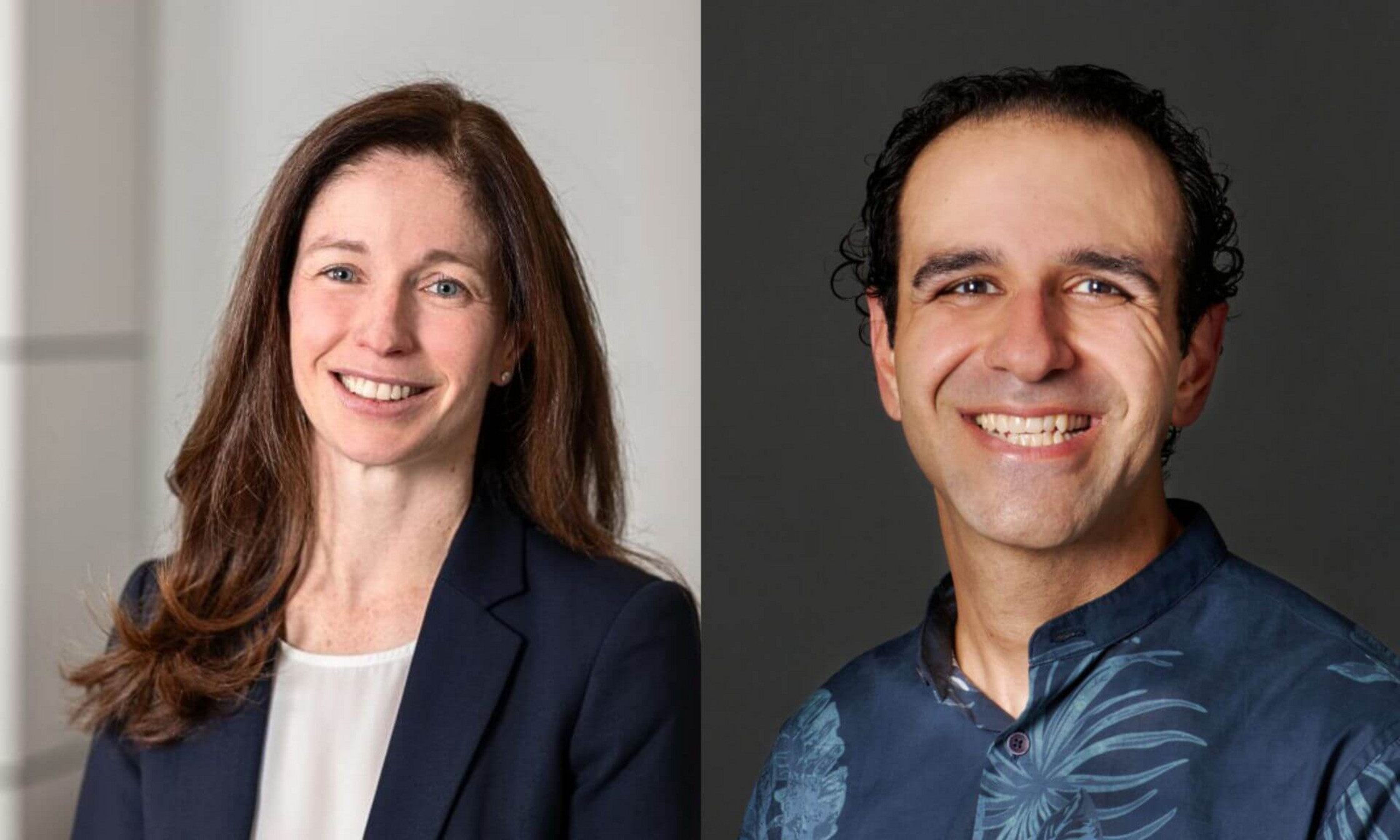 Véronique Castonguay et Ahmed Moussa