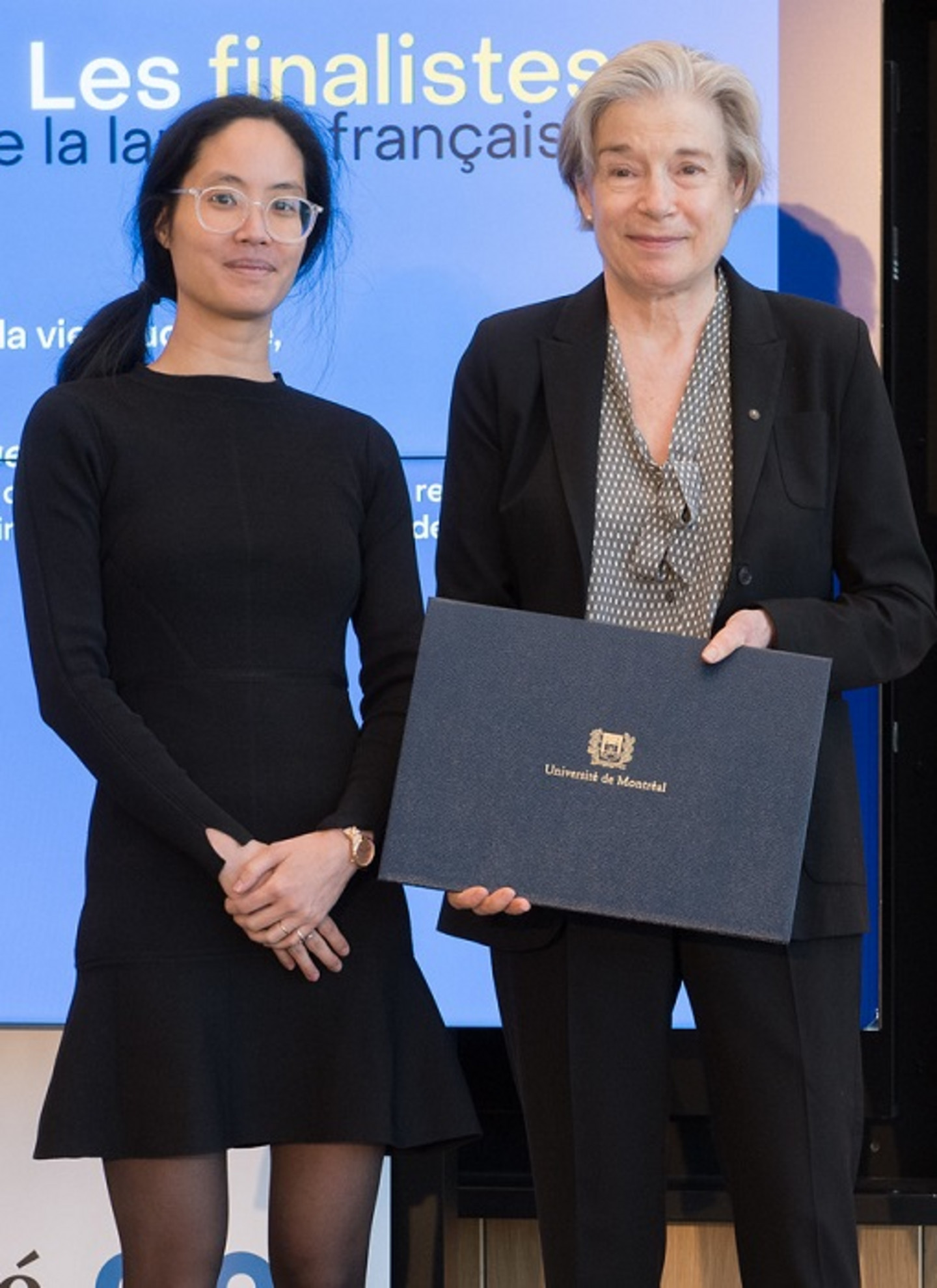 Ha-Loan Phan et Monique Cormier, Prix Valorisation de la langue française