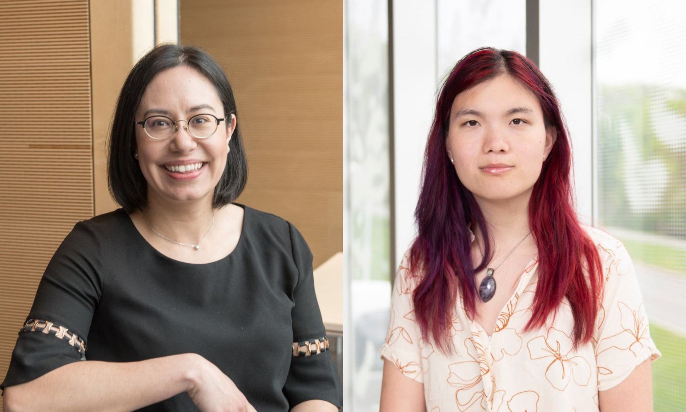 Julie Hlavacheck-Larrondo et Céleste Trianon