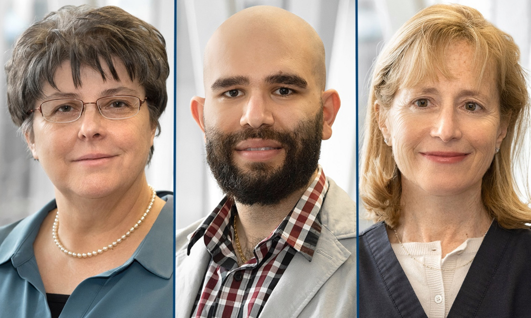 Manuela Santos, Roy Hajjar and Carole Richard.