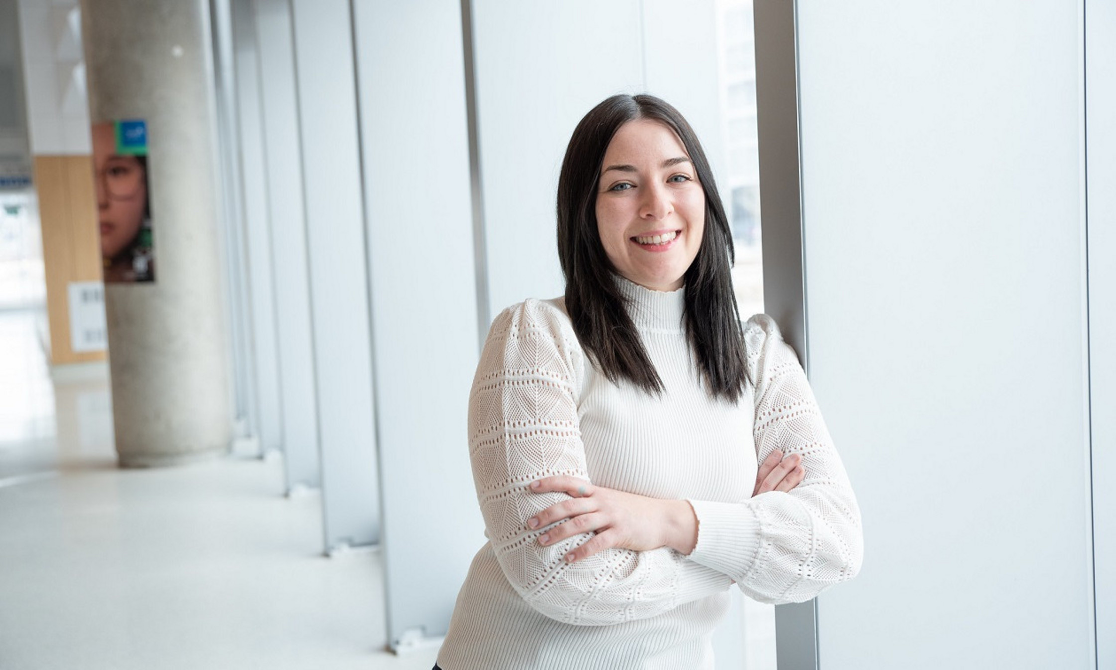 Frédérique Collin Delagrave, technicienne en administration au Département de sciences biologiques Frédérique Collin Delagrave