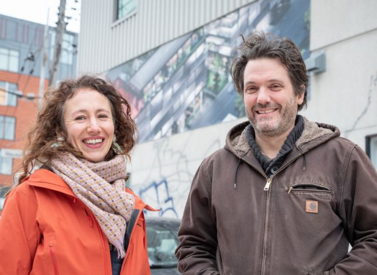 Julie Karmann et Yan Kestens