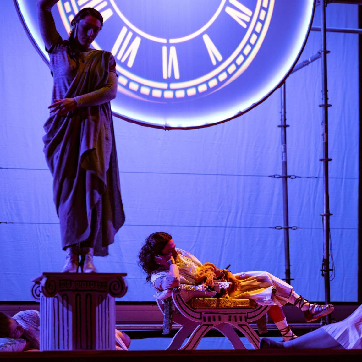 La répétition d'Orphée aux Enfers