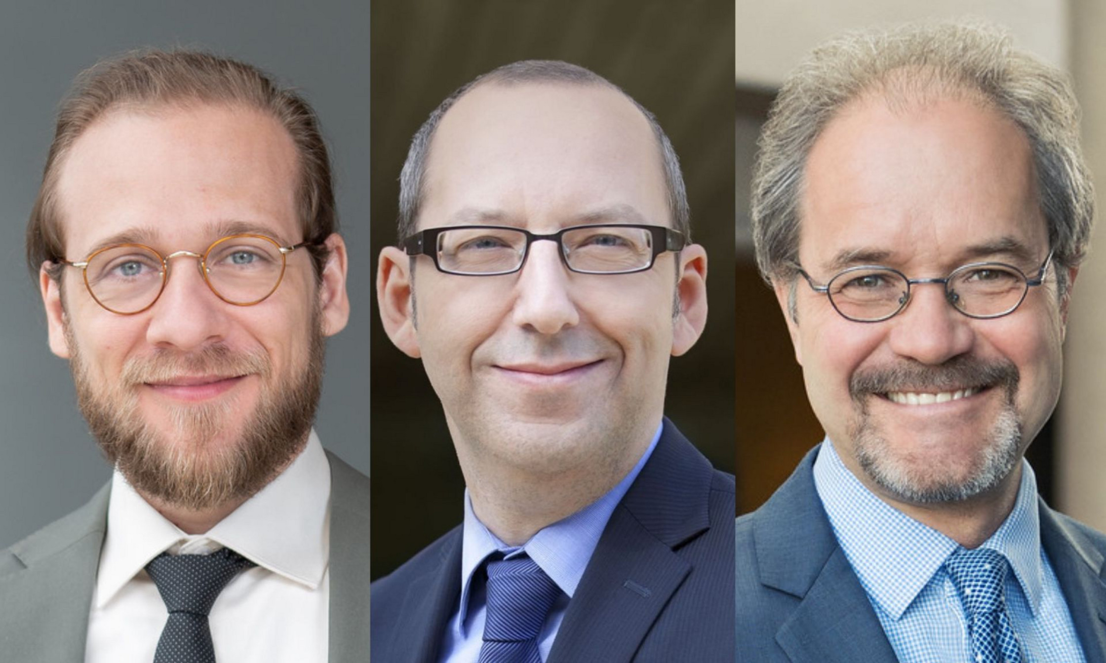 Ugo Gilbert Tremblay, Stéphane Rousseau et Jean-François Gaudreault-DesBiens