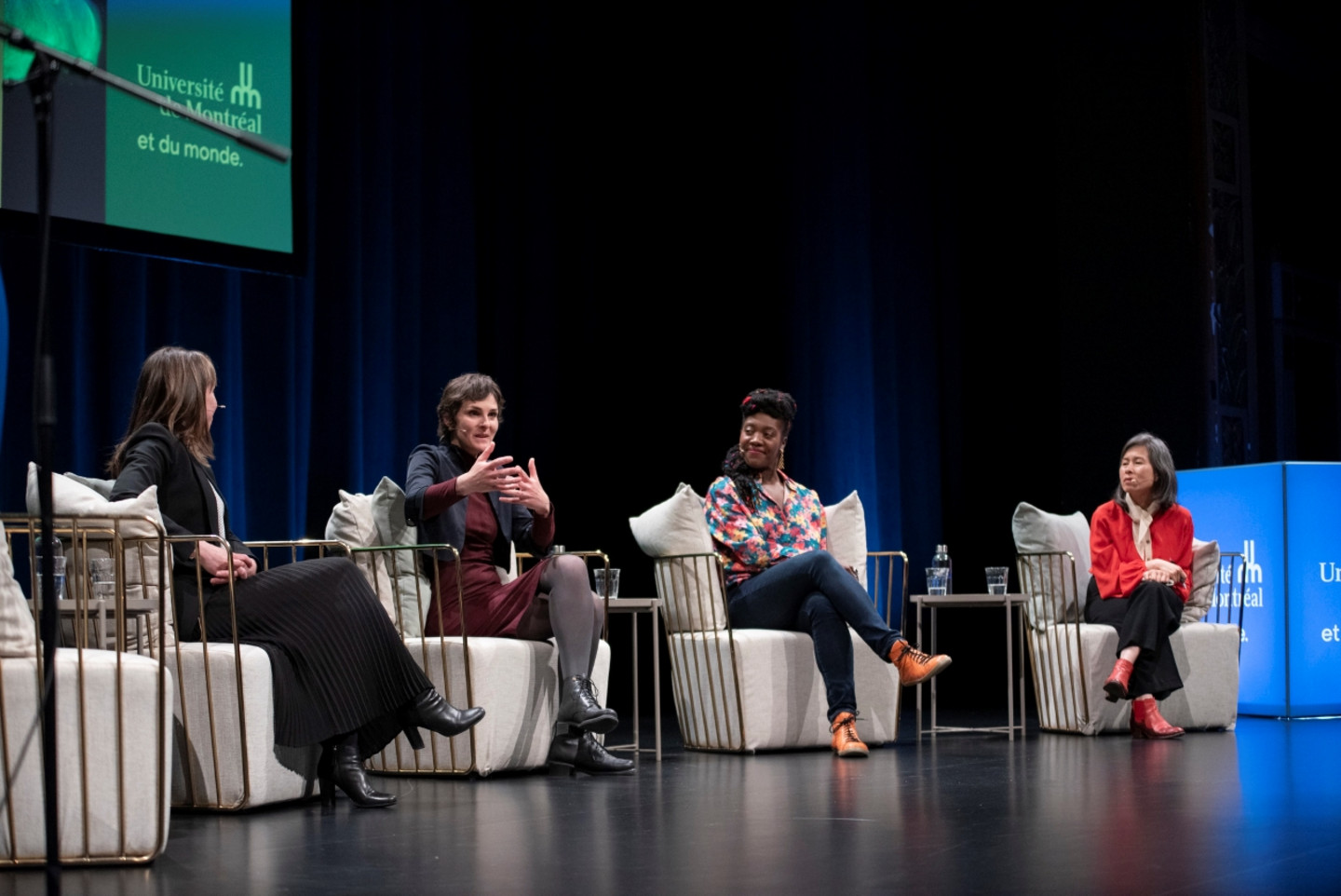 Catherine Régis, Dominique Leclerc, Rhodnie Désir et Kim Thúy