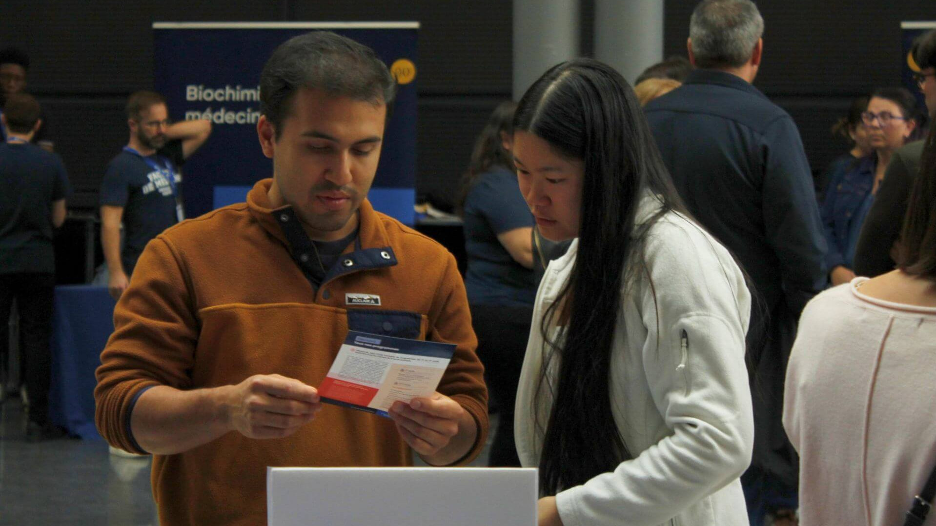 Les programmes d'études en biochimie et médecine.