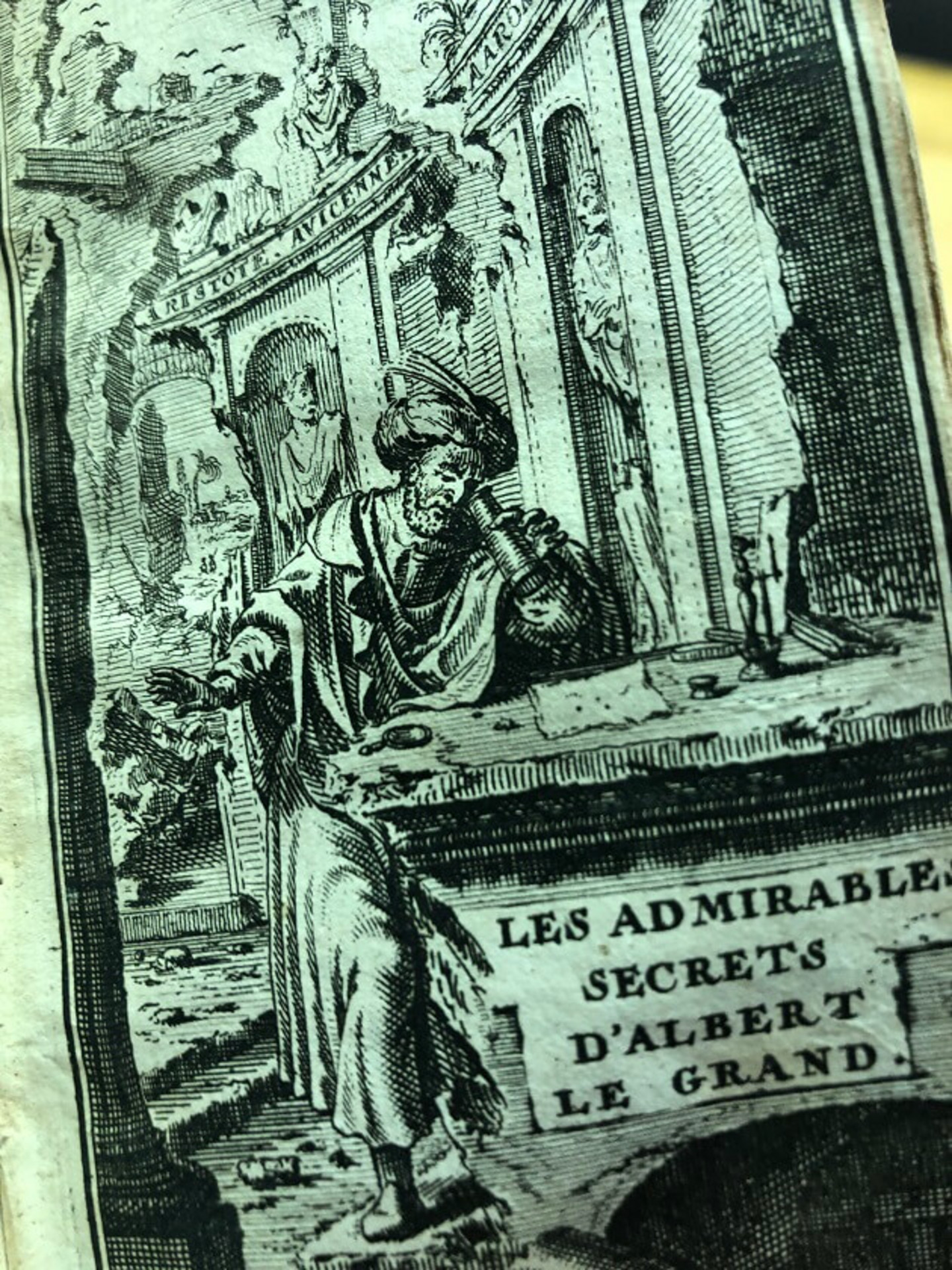 Frontispice du "Grand Albert"