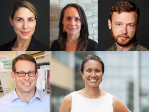 Sylvana Côté, Kate Zinszer, Baudouin Forgeot D’Arc, Soren Gantt and Caroline Quach-Thanh Sylvana Côté, Kate Zinszer, Baudouin Forgeot D’Arc, Soren Gantt et Caroline Quach-Thanh