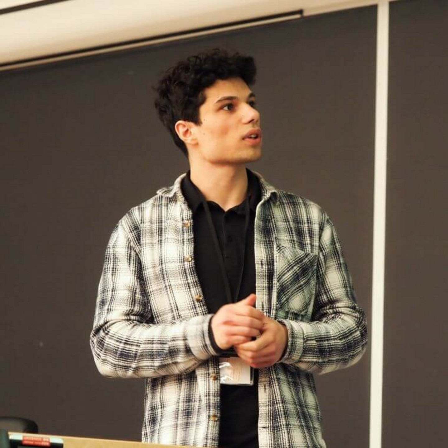 Guillaume Saint-Jacques, then an undergraduate in biological sciences at Université de Montréal