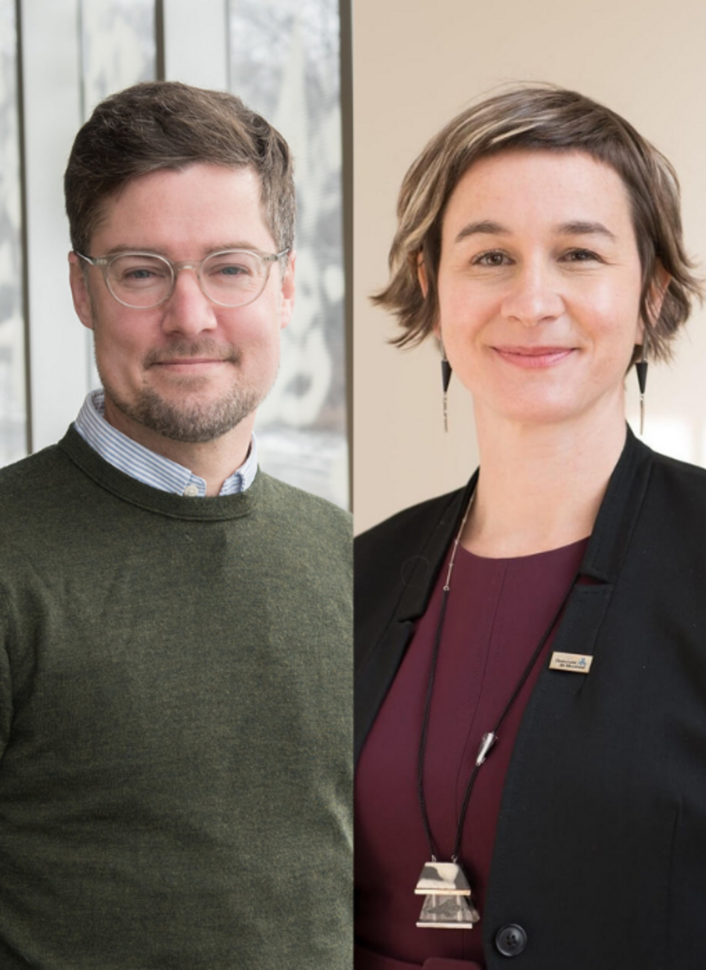 Vincent Larivière et Stéphanie Gagnon