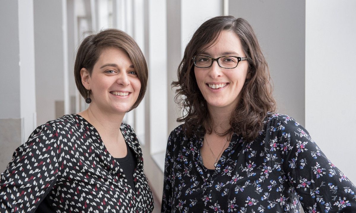 Julie Larochelle Audet et Marie-Odile Magnan