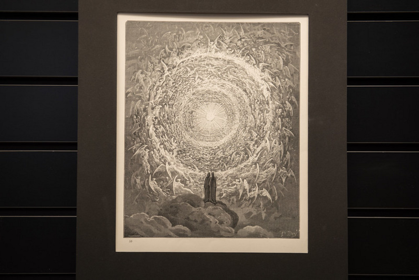 Le paradis. Gravure de Gustave Doré