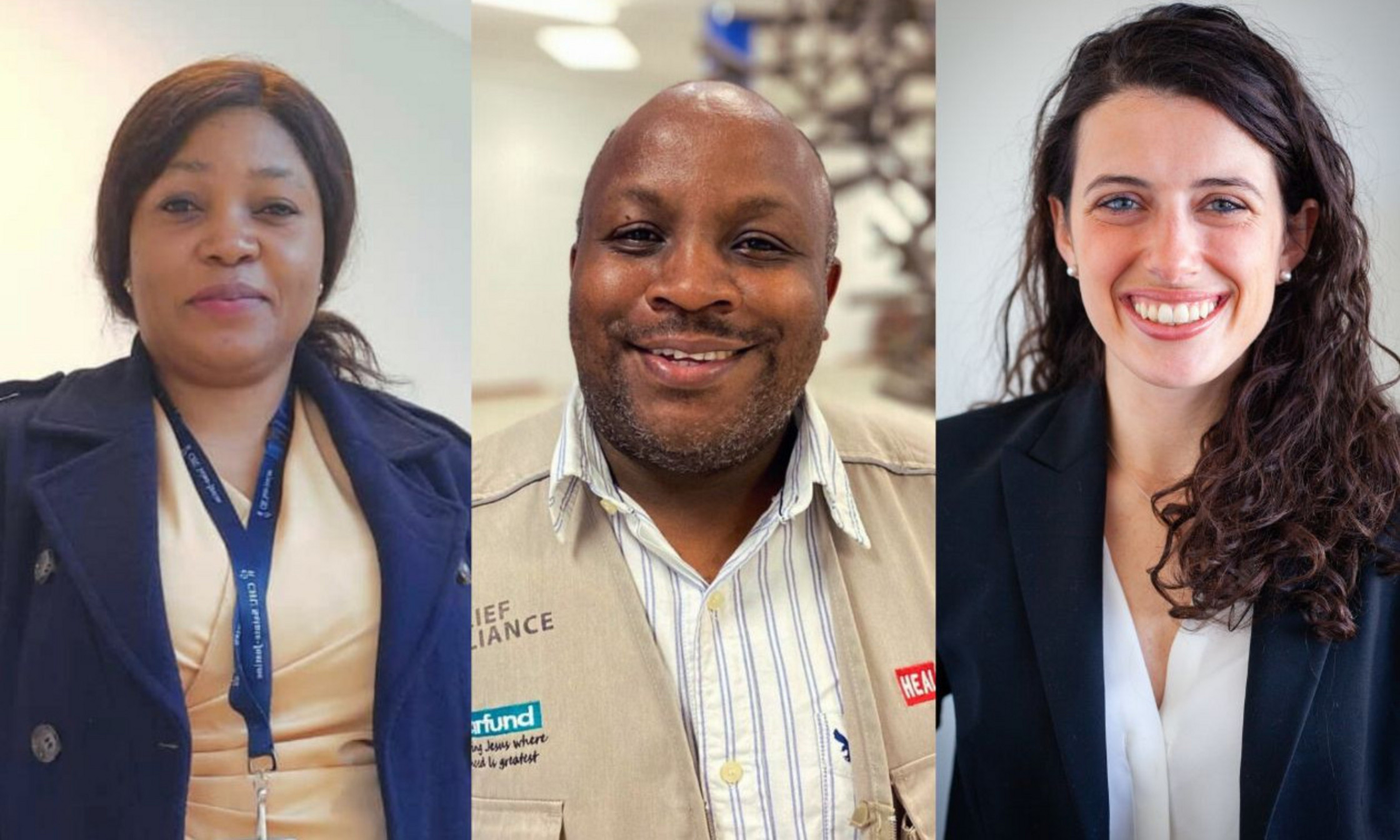 Parvine Basimane Bisimwa, Samuel Musisiva et Sarah Cooper