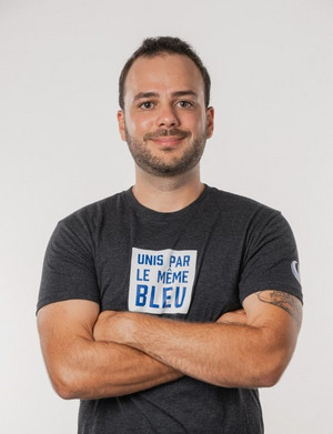 Lancelot Satge, entraîneur-chef de l'équipe de rugby masculin