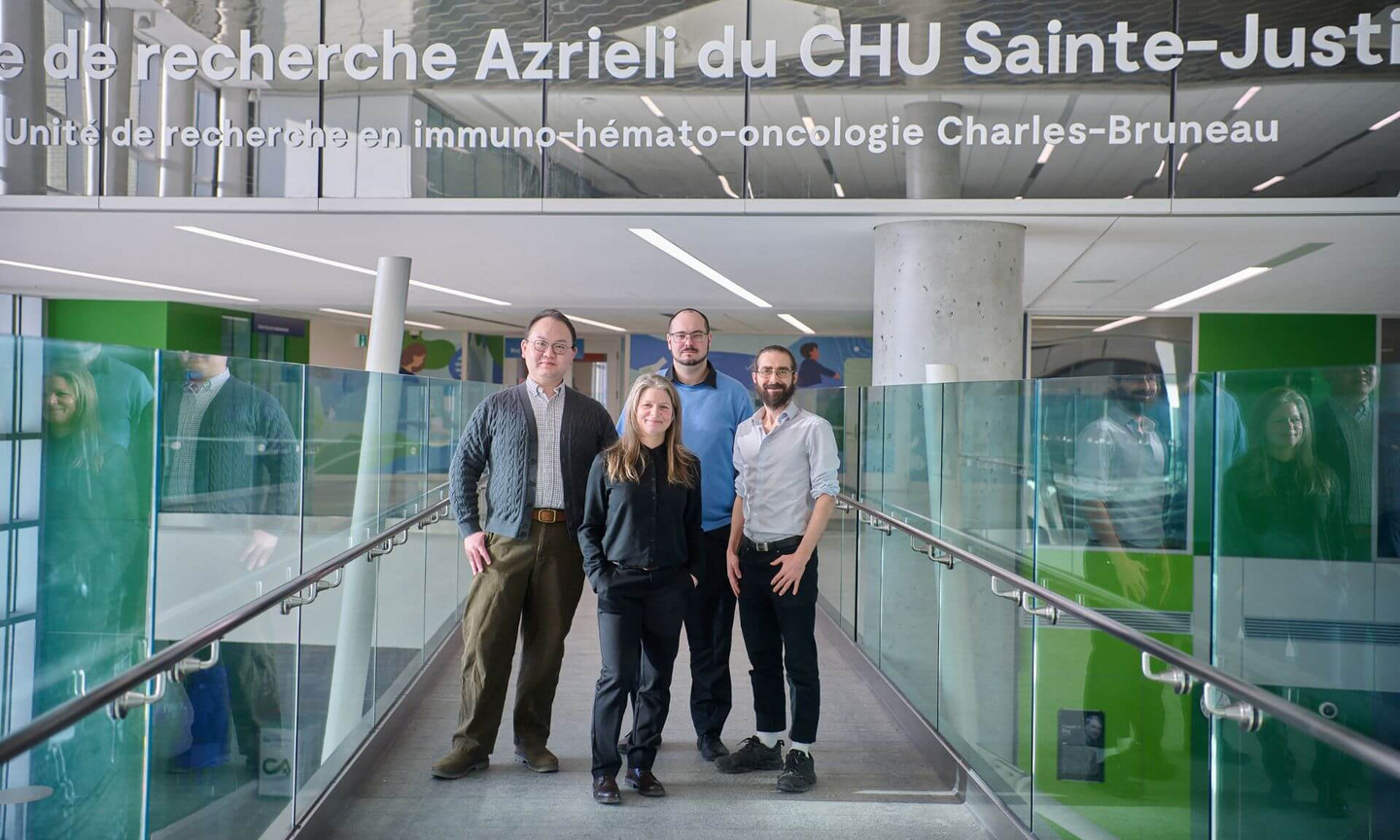 Zhaoguan Wu, Isabelle Sirois, Christopher Savoie et Frederic Saab