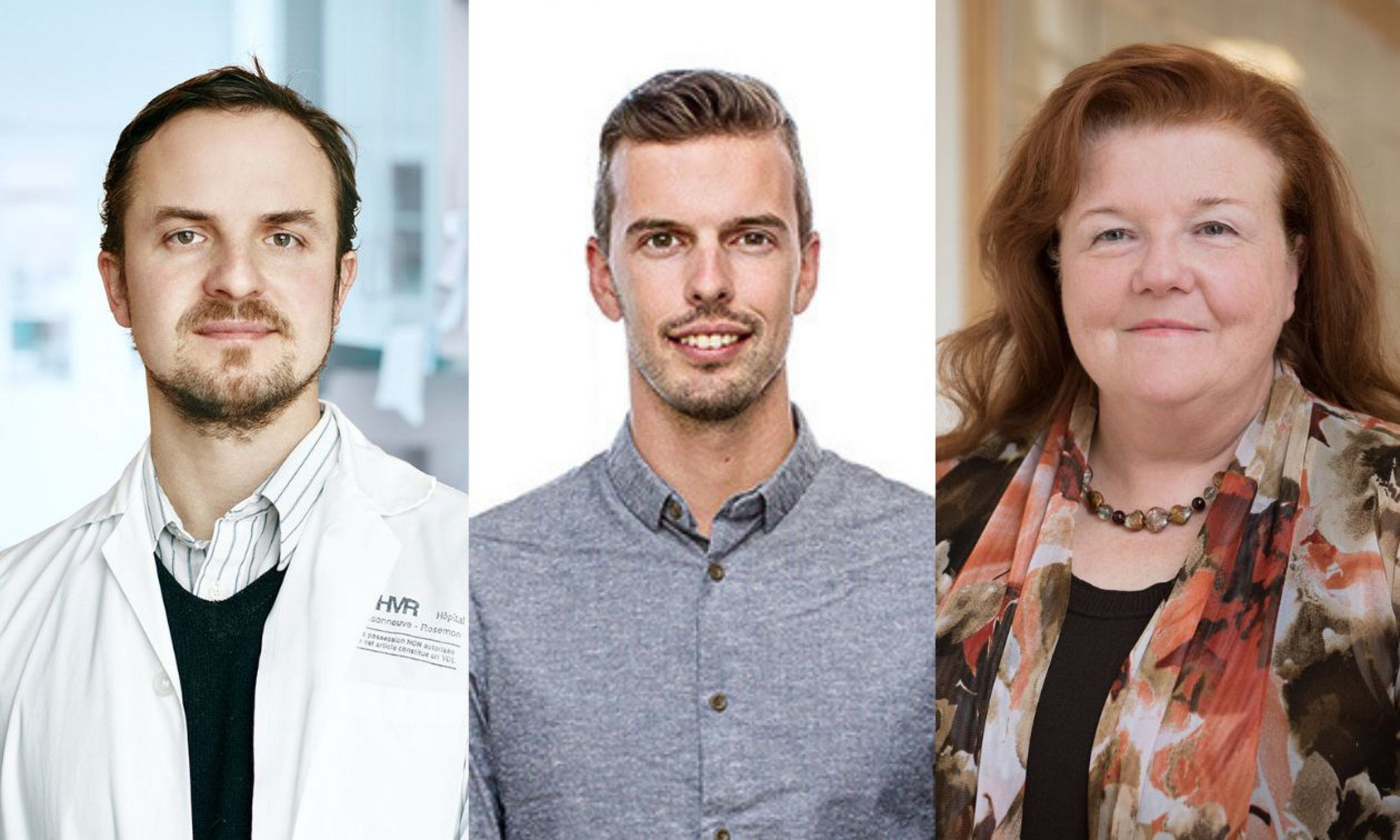 Przemyslaw (Mike) Sapieha, Vincent-Philippe Lavallée et Sylvie Le May