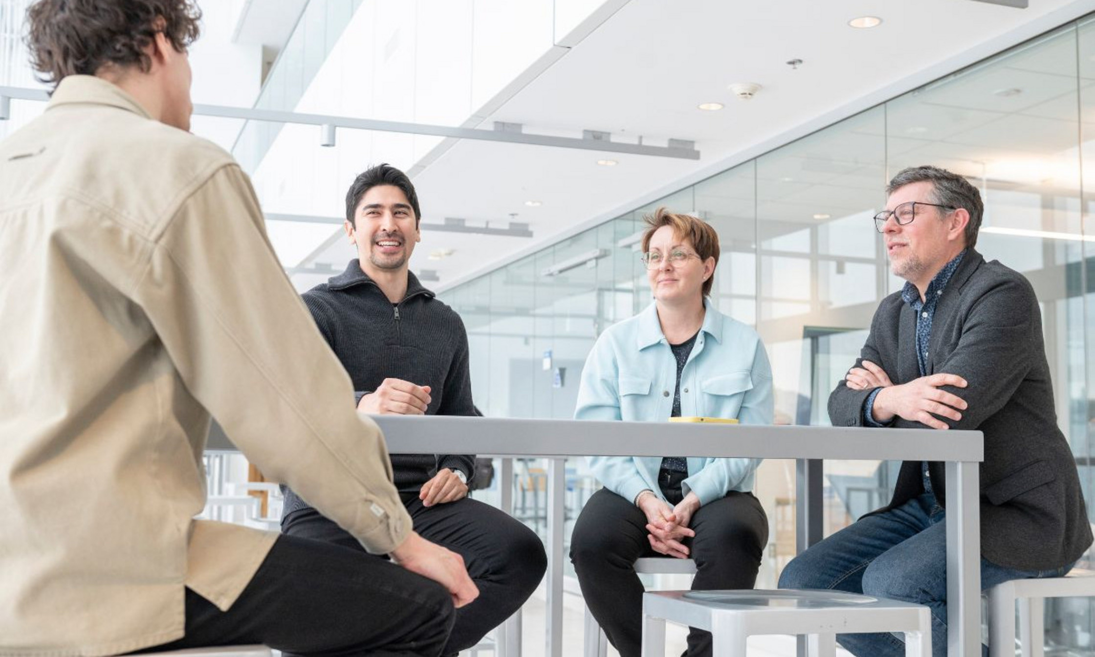 Bong-Sou Moulinet, Isabelle Cazes et Martin Boucher