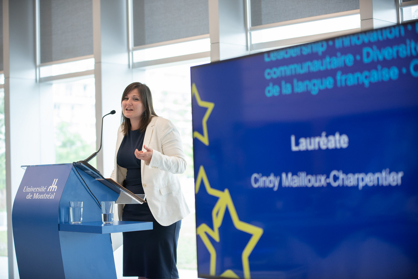 Cindy Mailloux-Charpentier, conseillère en gestion du changement à la Direction des ressources humaines