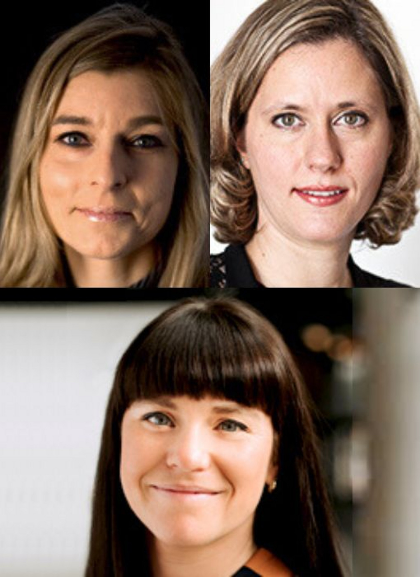 Mélanie Laroche, Mélanie Dufour-Poirier et Dalia Gesualdi-Fecteau