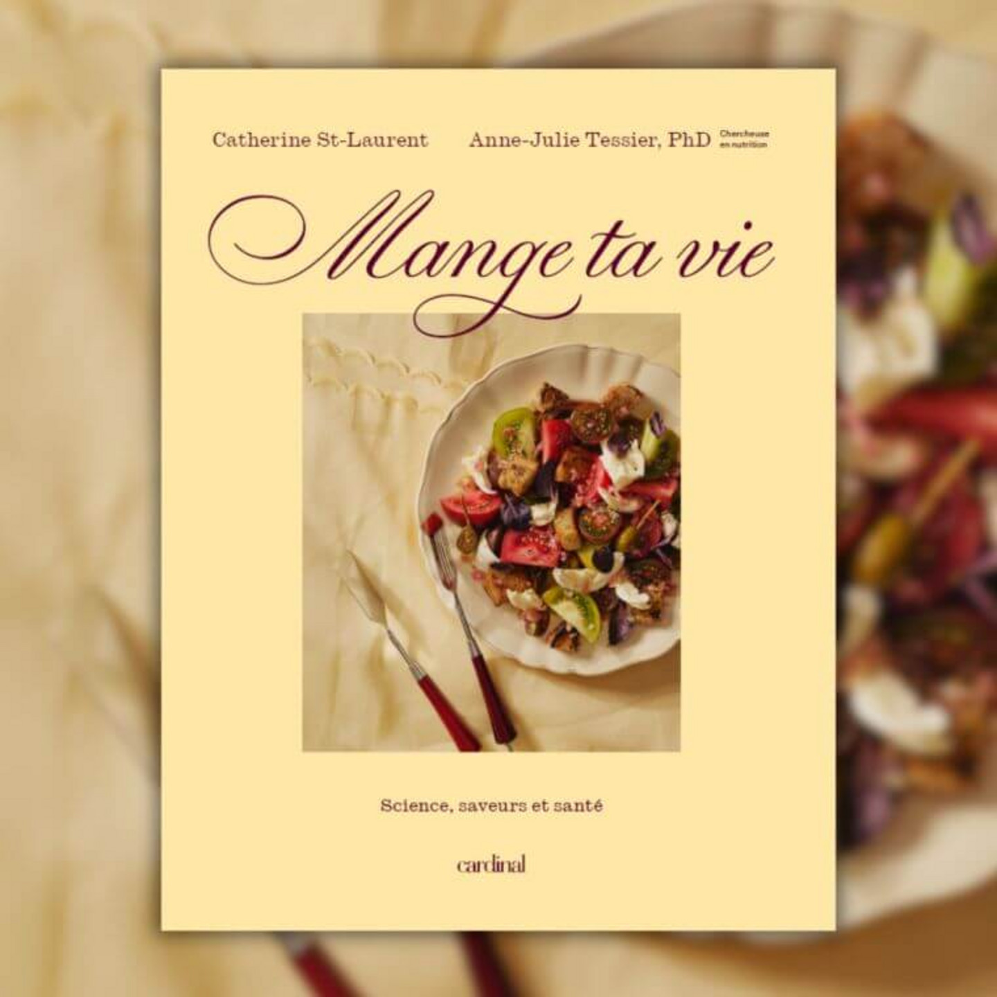 La couverture du livre «Mange ta vie»