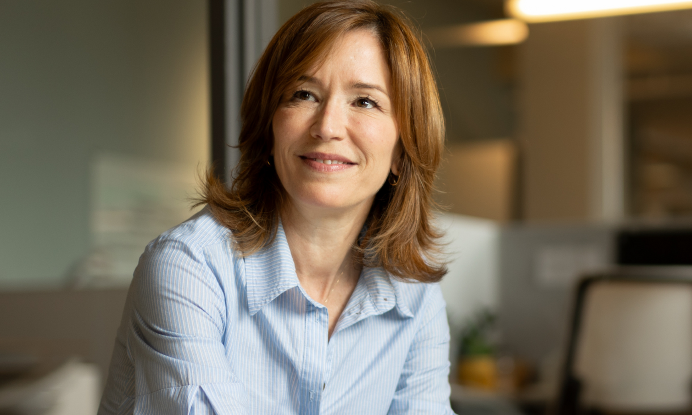 Marie-Josée Gagnon, présidente et fondatrice de Casacom, créatrice du balado «Brave» et coprésidente de la campagne «L’heure est brave» de l'UdeM