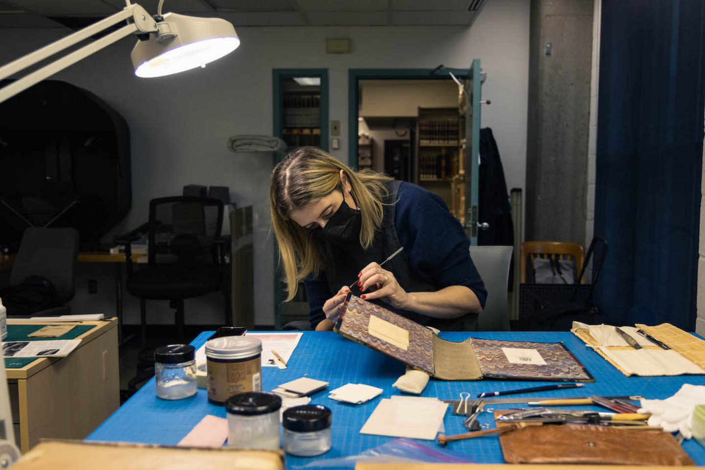 Restauration de l'ouvrage