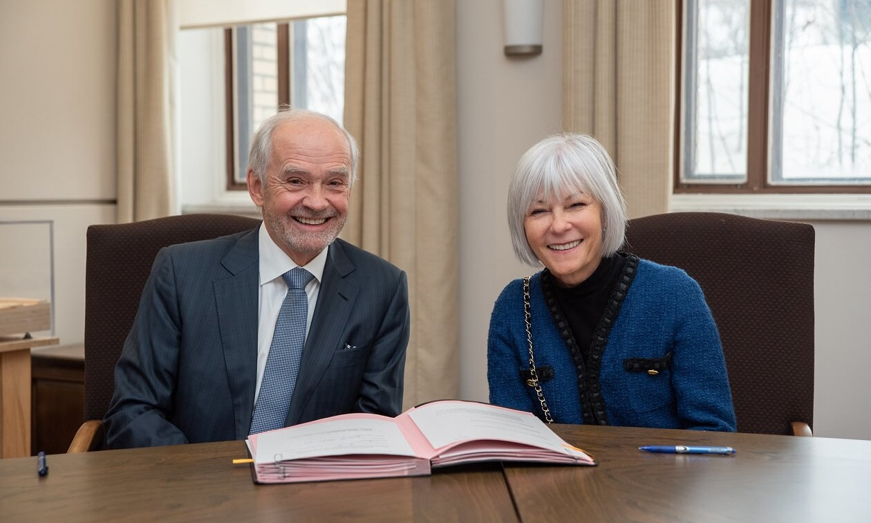 Réal Plourde et Ariane Riou