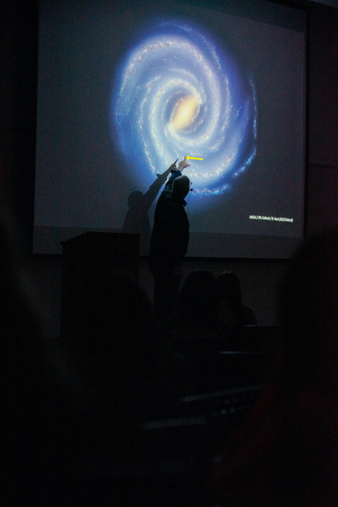 Présentation de Paul Gendreau sur la création de l'Univers